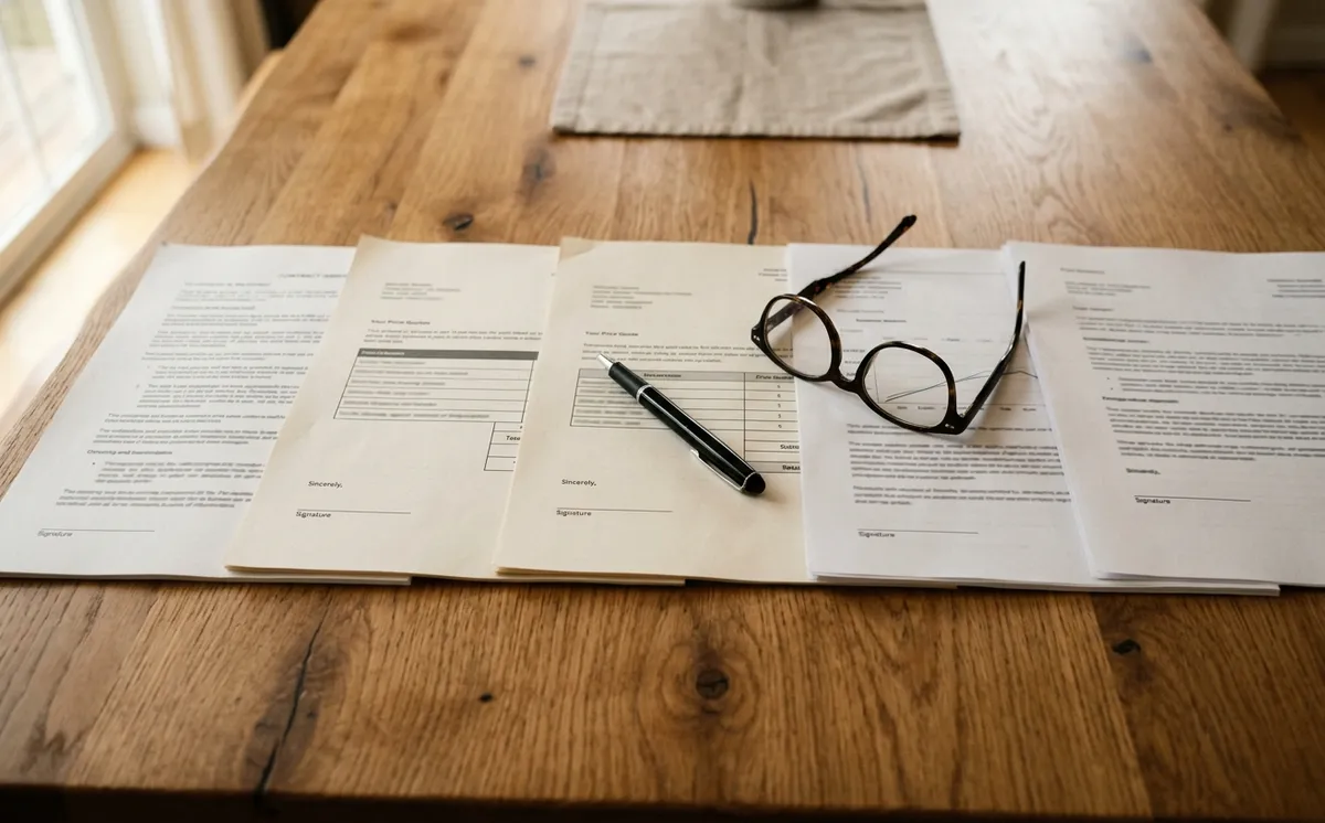 Un syndic bénévole compare plusieurs devis de prestataires pour la copropriété