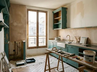 Travaux privatifs dans un appartement
