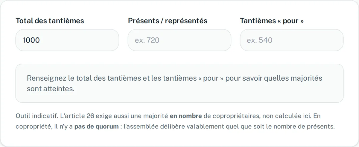 Le simulateur de majorités annoté